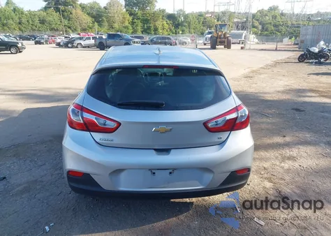 2018 Chevrolet Cruze Lt Auto из США, поврежденный, VIN 3G1BE6SM9JS595916